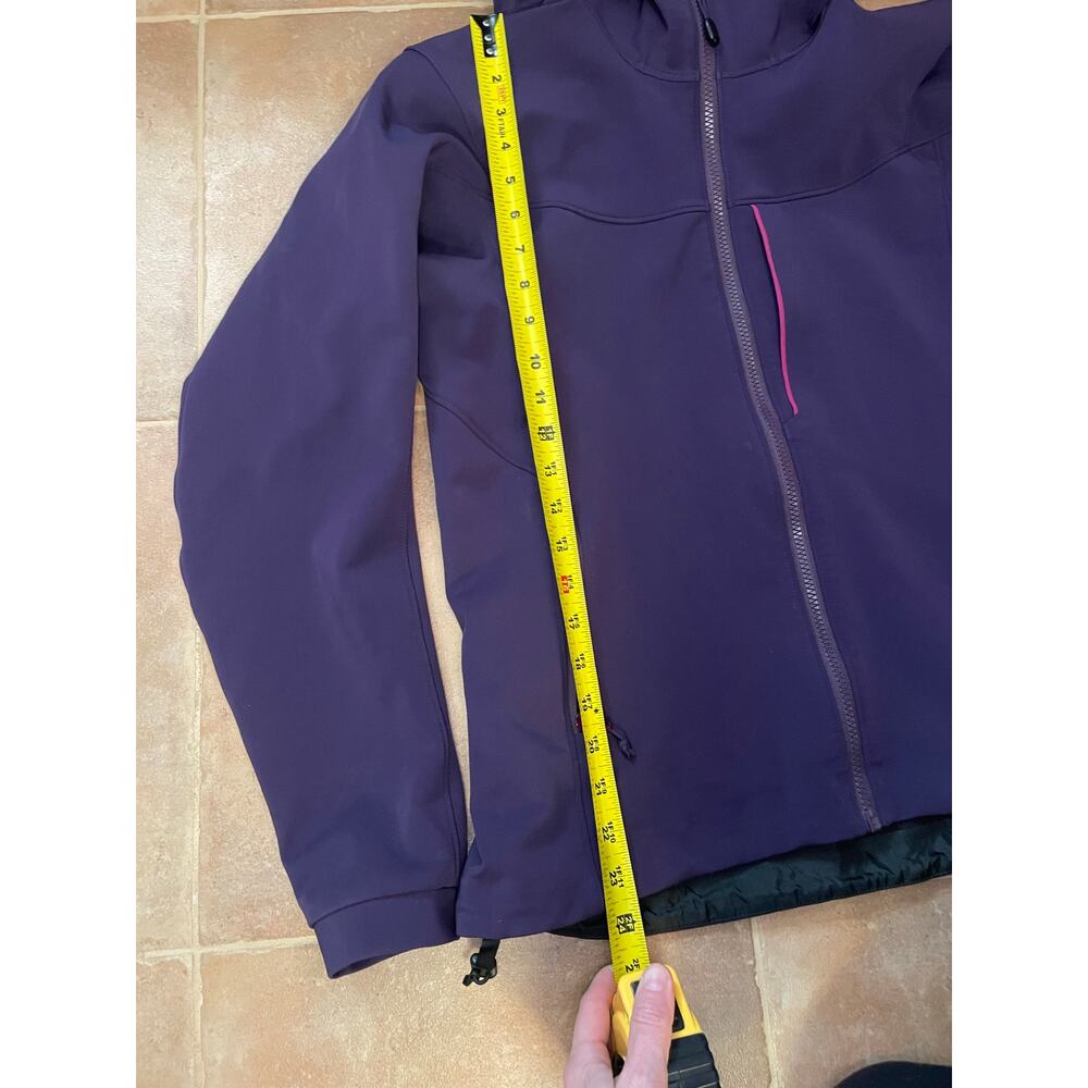 ARC'TERYX Vintage Women's Purple Softshell Jacket Gorpcore Hiking 00s sz M 8-10 - Picture 6 of 11